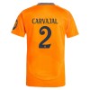 Officiële Voetbalshirt + Korte Broek Real Madrid Carvajal 2 Uit 2024-25 - Kids